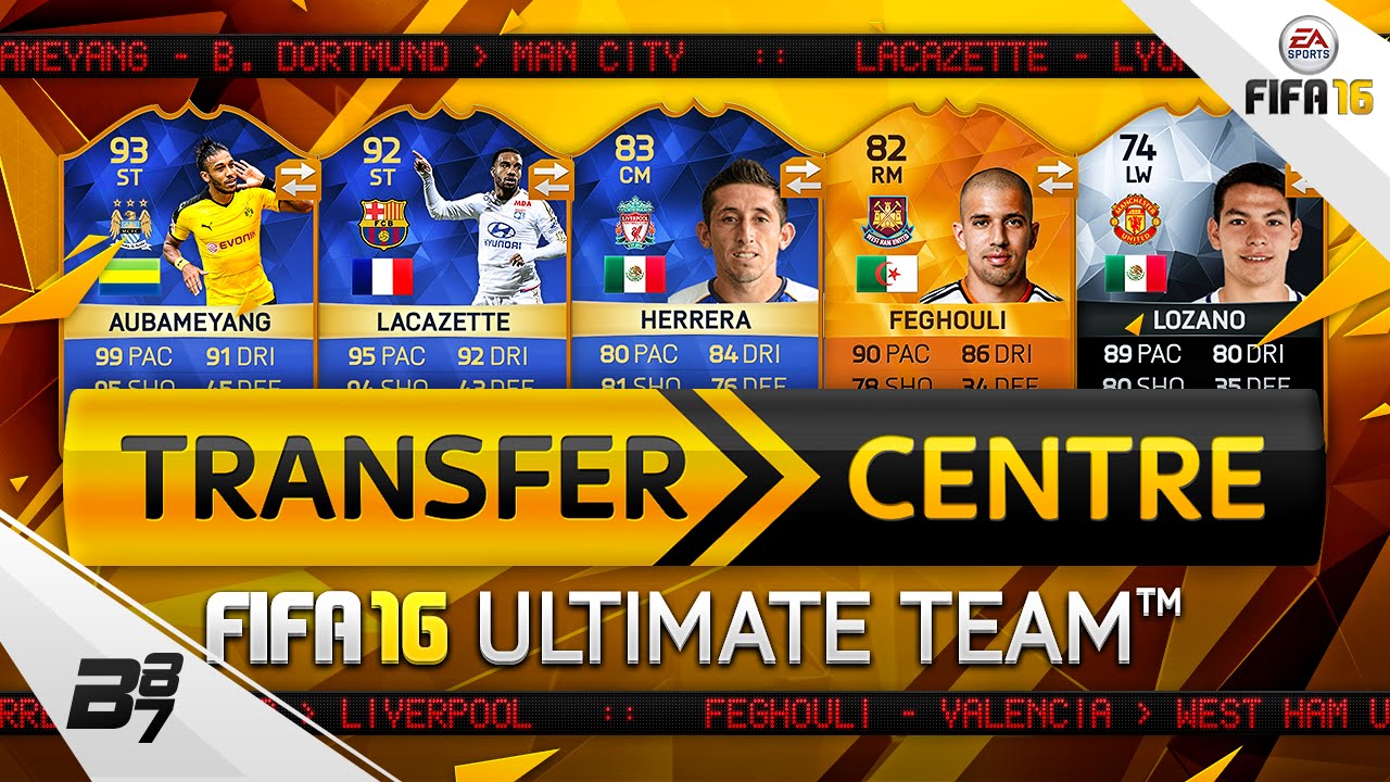 AUBAMEYANG CLOSE TO SIGNING FOR MAN CITY! | FIFA 16 Ultimate Team