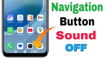 Back Button Sound Off | How To Turn Off Navigation Button Sound | Navigation Button Sound Off