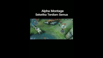 Alpha Montage Ulti Fliker 🤣 | #mlbb #shorts