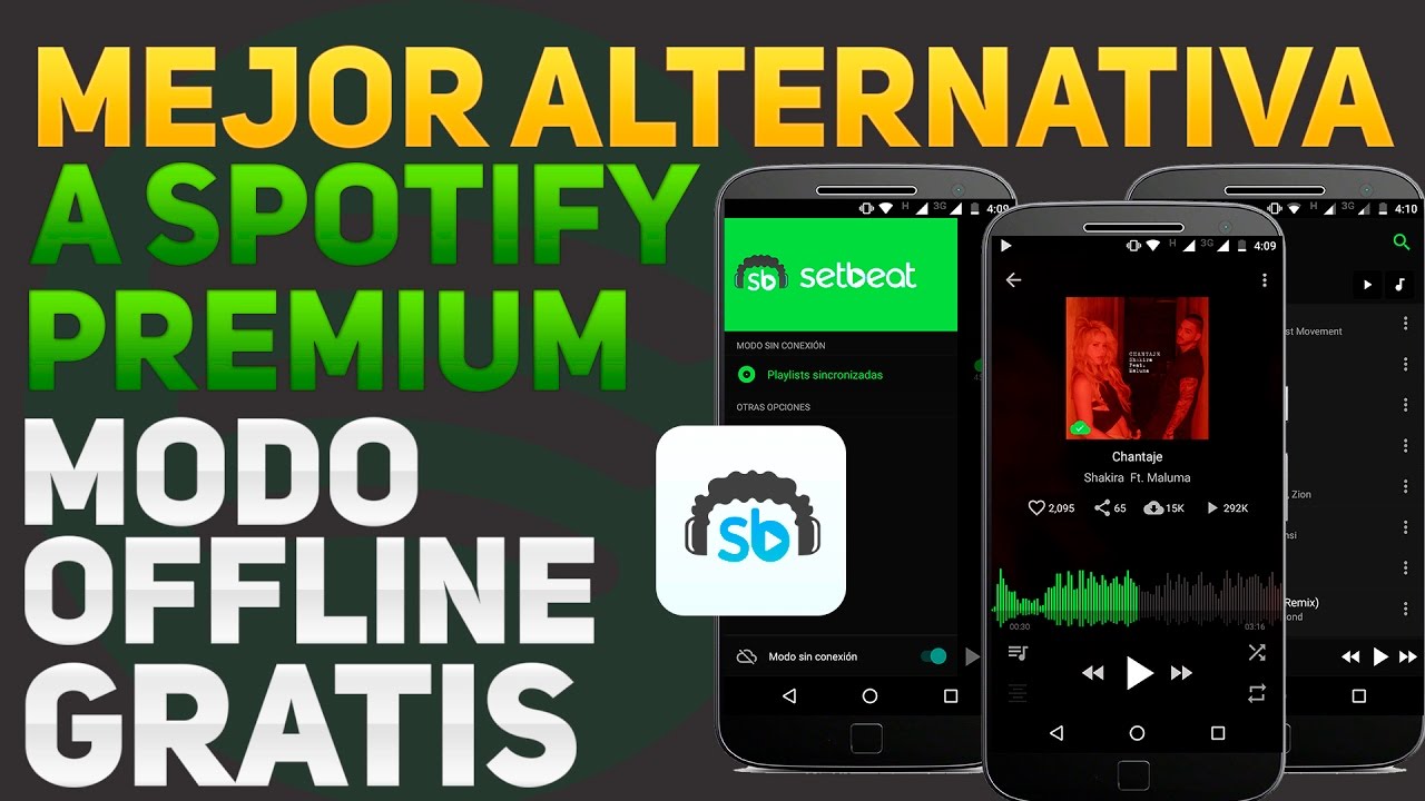 MEJOR ALTERNATIVA Spotify Premium Gratis Modo OFFLINE Activado
