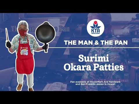 KTA's The Man & The Pan - Healthy Surimi Okara Patties