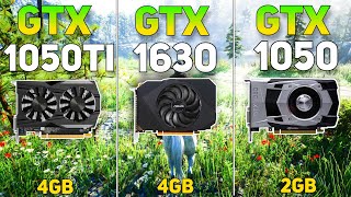 GTX 1630 vs GTX 1050 Ti vs GTX 1050 | Gaming Benchmark | Test in 9 Games |