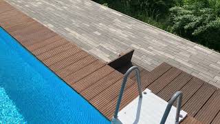 Intex Frame Pool Ecken Abkleben. Wassertiefe Um 8Cm Erhöhen. Erfahrungen Und Was Alles Benötigt Wird
