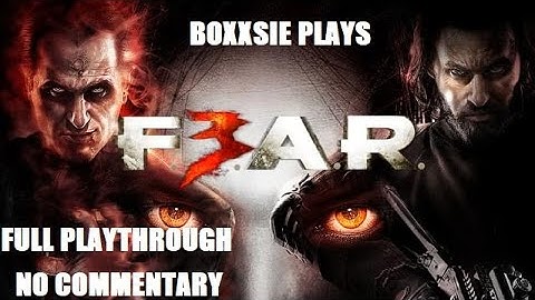 F.E.A.R 3 (2011) Full Playthrough Point Man Good Ending (No Commentary)