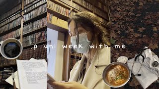 study vlog: november uni days ☕🍂🍁 (studying, mental health, assignments)