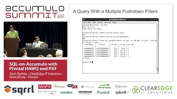 SQL-on-Accumulo with Pivotal HAWQ and PXF - Oren Efraty & Zach Radtka