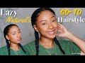 MY LAZY GO-TO PROTECTIVE STYLE FOR NATURAL HAIR