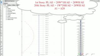 ETABS 2016 - 23 Vertical Displacements in Tall Buildings Watch & Learn HD