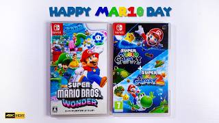 Its Mar10 Day Playing Super Mario Games On Nintendo Switch Oled