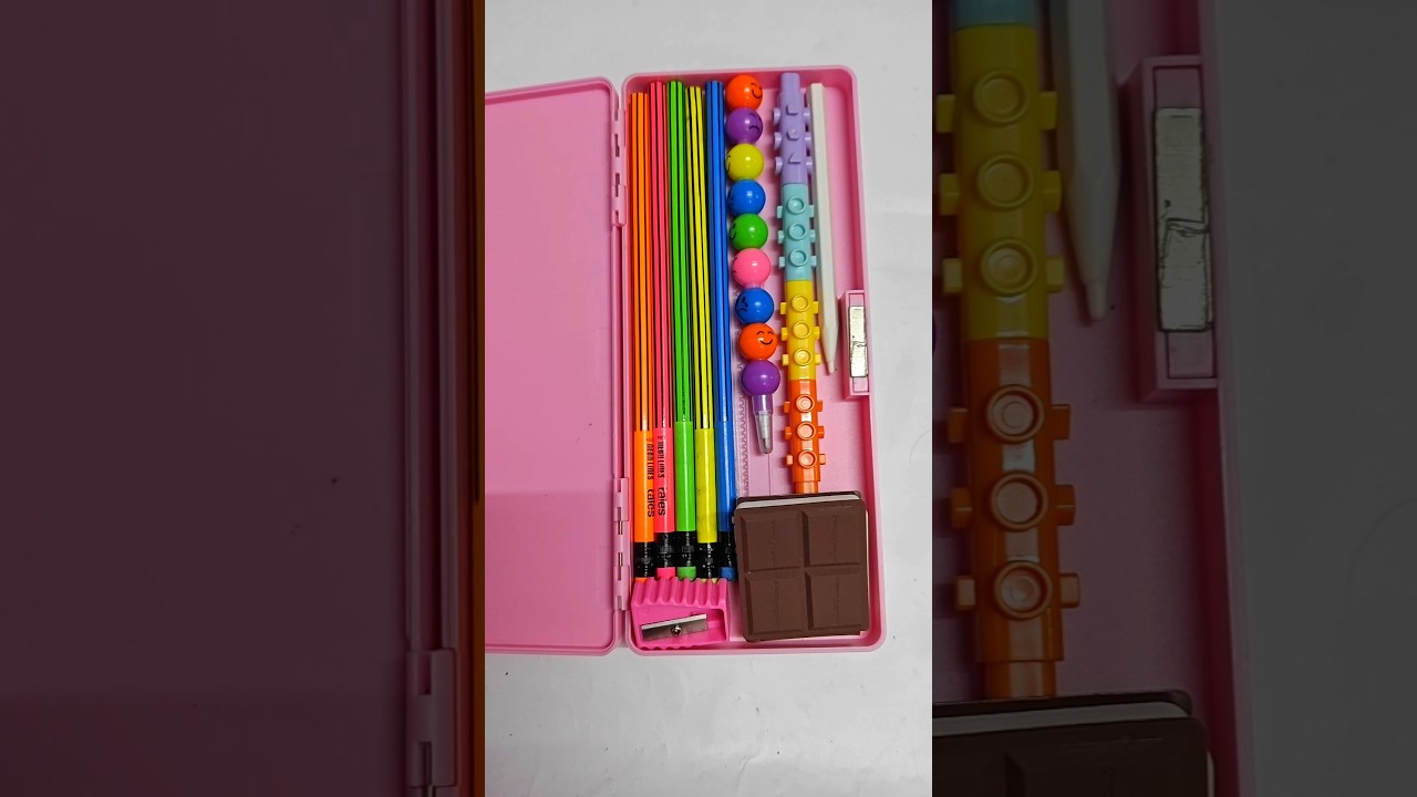 Best ASMR filling 90's pencil case