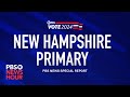 WATCH LIVE: 2024 New Hampshire primary - PBS NewsHour special coverage