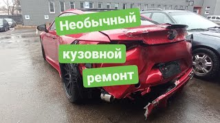 Восстановление спорткара LEXUS LC500. Ремонт стеклопластика, кузовной ремонт в TuninGuy