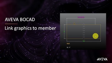 FAQ 040 - AVEVA Bocad - Link graphics to member [with captions]