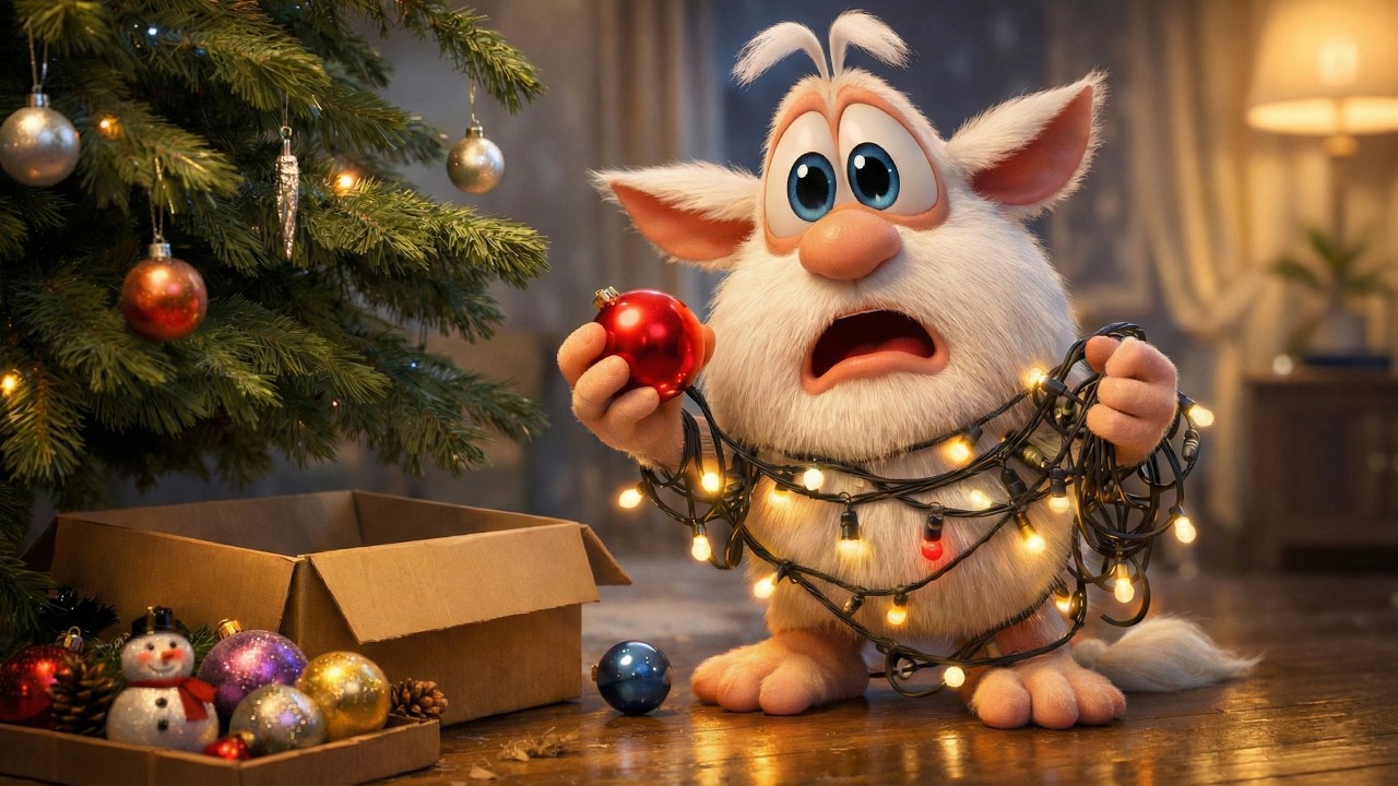 Буба 🎀 Старый Новый год 🌲 Весёлые мультики для детей