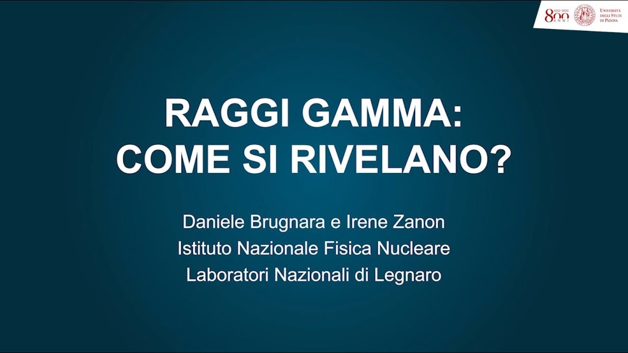 Raggi gamma: come si rivelano?