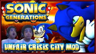 Sonic Generations PC - (1080p 60FPS) Unfair Crisis City Mod w/Facecam