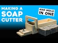 How to Make a Soap Cutter and Soap Mold Combo for Homemade Soap (and Testing on Coffee Soap)