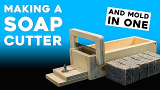 How to Make a Soap Cutter and Soap Mold Combo for Homemade Soap (and Testing on Coffee Soap)