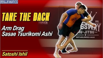 Arm Drag Sasae Tsurikomi Ashi by Satoshi Ishii