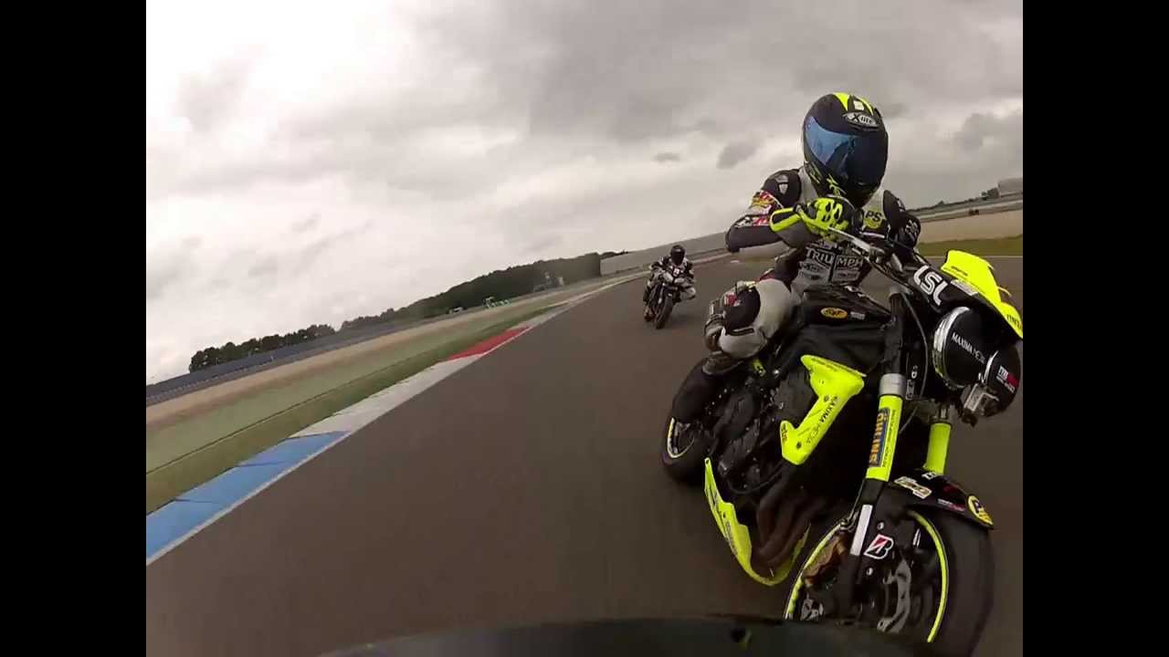 Triumph Street Triple Cup Assen 2013 - 2. Lauf - YouTube