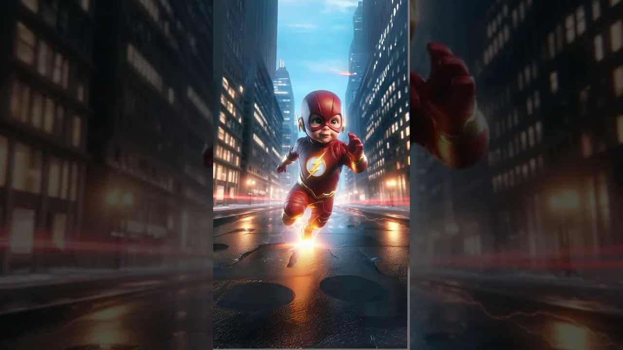 Baby vs Spider-Man vs Superman vs Flash vs wolverine vs Venom vs Ironman 