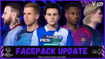PES 2021 - UPDATE FACE V109 - SIDER VERSION & CPK VERSION