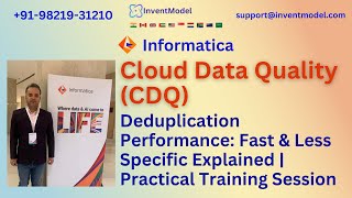 Informatica Data Quality | Deduplication Performance: Fast & Less Specific Settings Explained