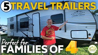 Best Travel Trailers for Families of 4