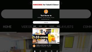 Top 10 tech youtube channels in the world🔥| #shorts  #techchannel
