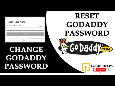 How to Reset GoDaddy Password? Change GoDaddy Password | Update GoDaddy Password