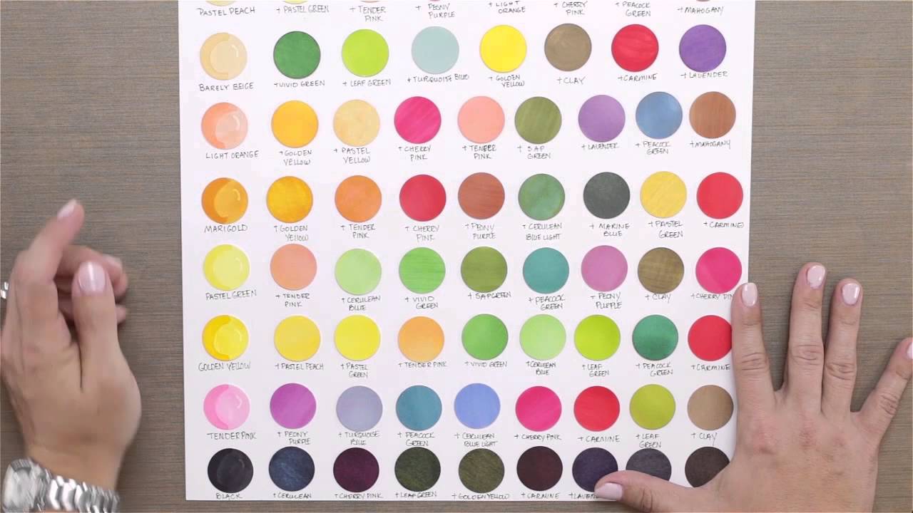 Touch Twin Marker Color Chart