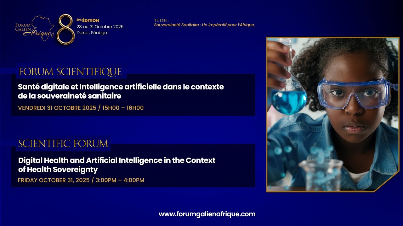 FORUM SCIENTIFIQUE - Sous-thème 5 : Santé digitale et Intelligence artificielle dans le contexte...