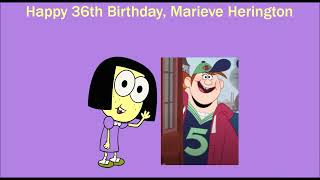Happy 36Th Birthday, Marieve Herington