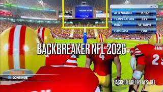 BACKBREAKER NFL 2026 | Roster Update Launch Trailer 1 (PS3)