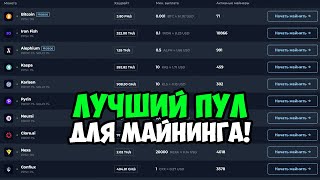 Обзор на Лучший Пул - Для Майнинга! На Видеокартах, Процессорах и Асиках! Удобный Вывод