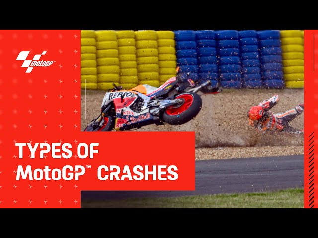 How do riders survive a MotoGP crash