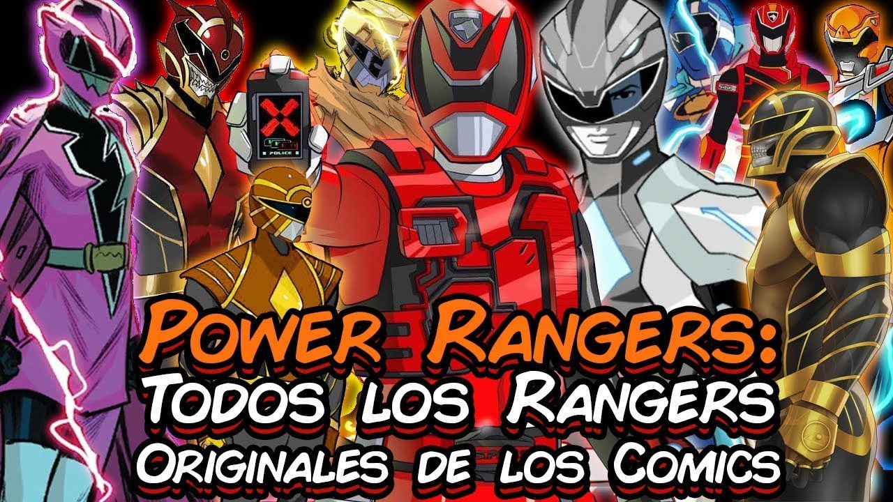 Power Rangers: Todos los Rangers originales de los cómics parte 2