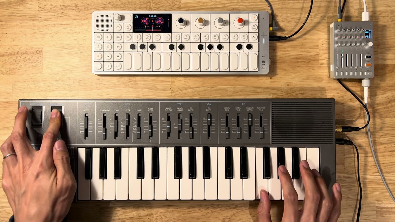 YAMAHA CS01 overdub ?CS01 Loop 2024-02-11?【Daily Sound 