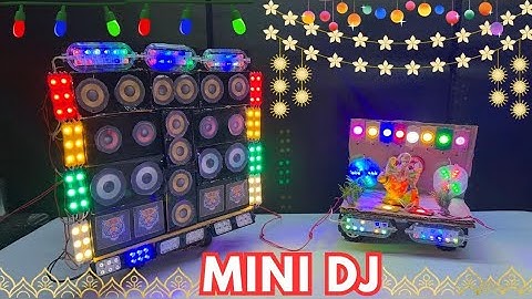 NEW mini dj weeding Navratri Durga murti mini dj truc#MiniDJTruck #NavratriDJ #DurgaDJ #DJTruckSetup