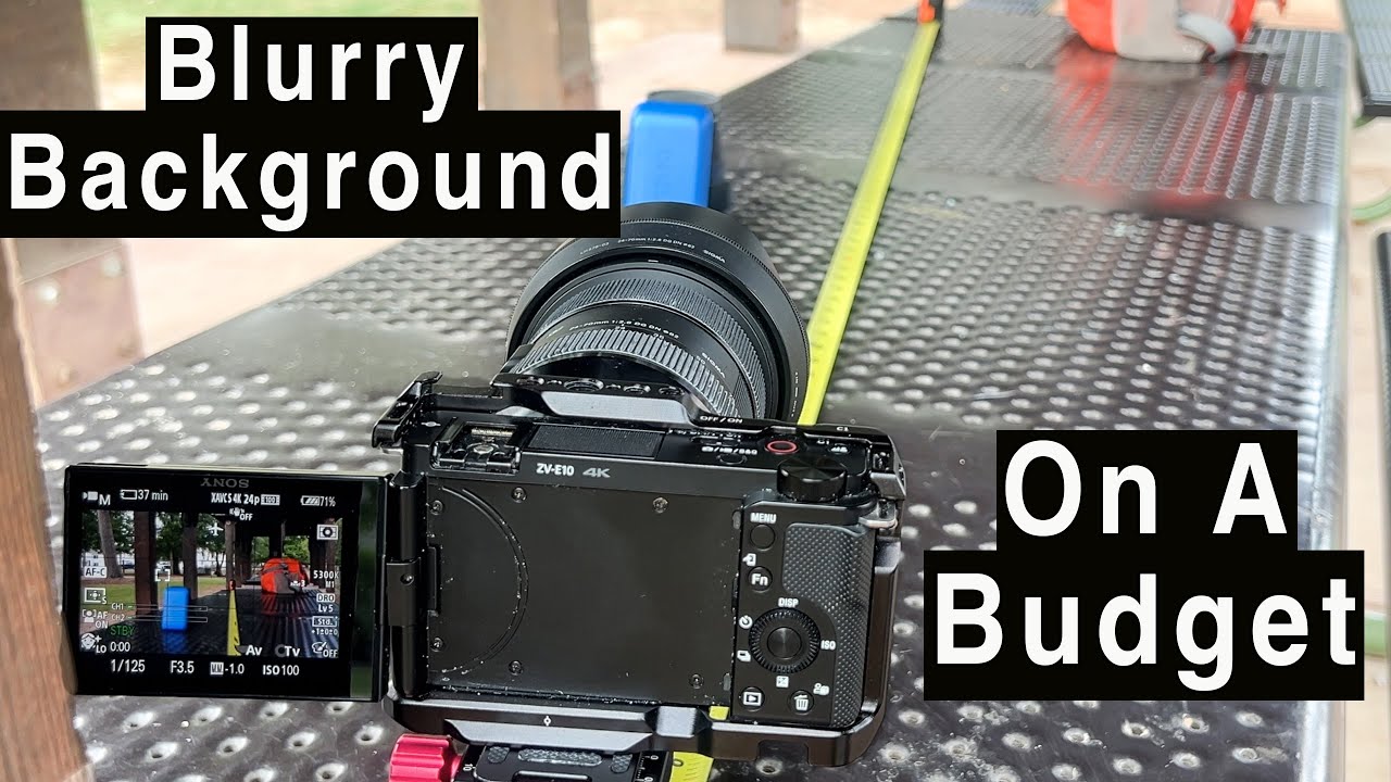 How To Get A Blurry Background With A Cheap Lens