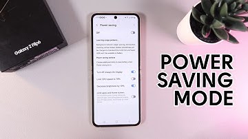 How To Turn On/Off Power Saving Mode on Samsung Galaxy Z Flip 6: Easy Steps