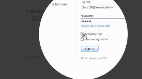 Log On to LCFE Learner Mail