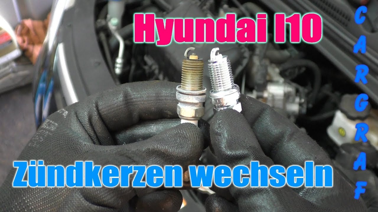 Hyundai I10 - Zündkerzen wechseln - YouTube