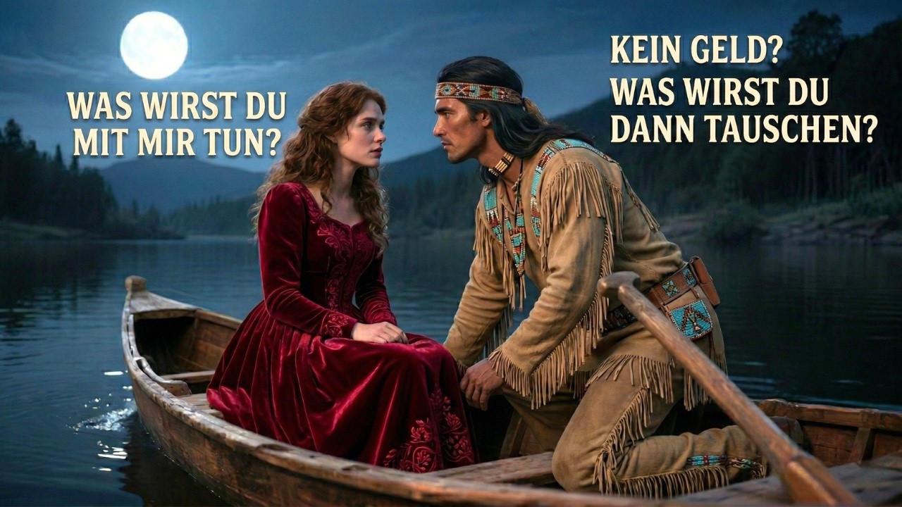 Das Mädchen weinte: „Was machst du mit mir?“ — Der Apache trat näher: „Kein Geld? Dann tausche!“