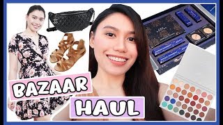 MGA MAKEUP AT DAMIT NA NABILI KO SA BAZAAR  Purpleheiress