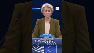 Ursula von der Leyen anunció medidas contra Israel por la situación en Gaza #SOTEU2025 #israel