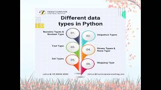 Different data types in Python