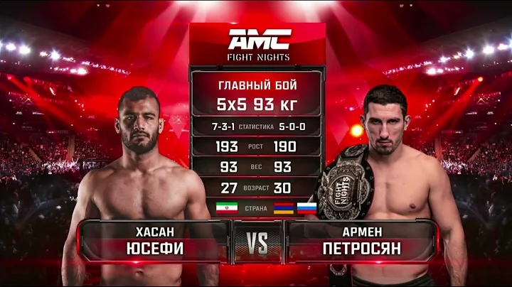 #Таджик #Иран#НОКАУТ ЗА 1 МИНУТУ! ТАДЖИКИСТАН ЛИКУЕТ! Армен Петросян vs  Хасан Юсефи   Petrosy HD