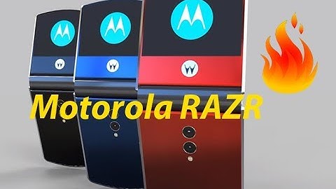 Motorola RAZR V4 Introduction, the Foldable Smartphone