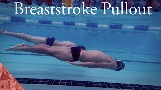 Breaststroke pullout tutorial. Swimming faster breast